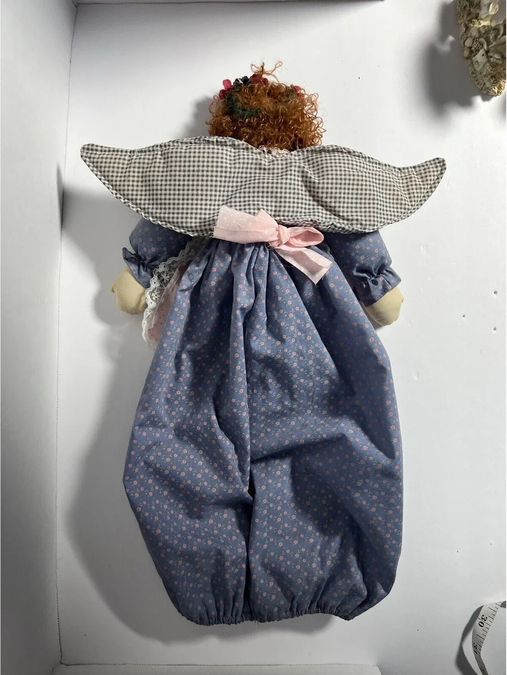Vintage 1997 Angel Bag Lady Doll Grocery Bag Holder Storage 19” L